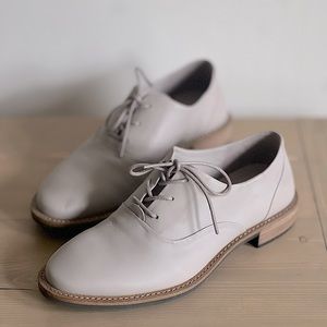 Ecco suede loafers.